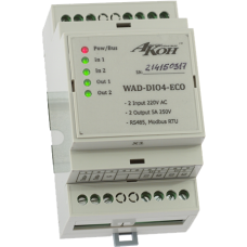 Дискретный ввод-вывод  WAD-DIO4-ECO