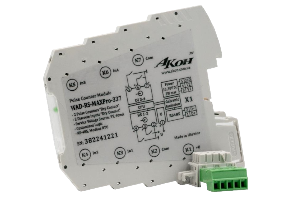 Расходомеры / счетчики импульсов